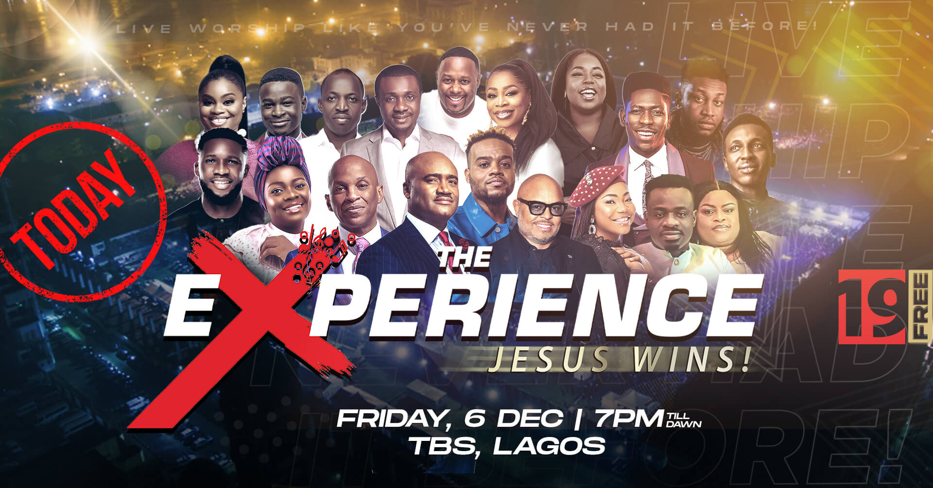 The Experience Lagos – Africa's Largest Live Gospel Music Concert